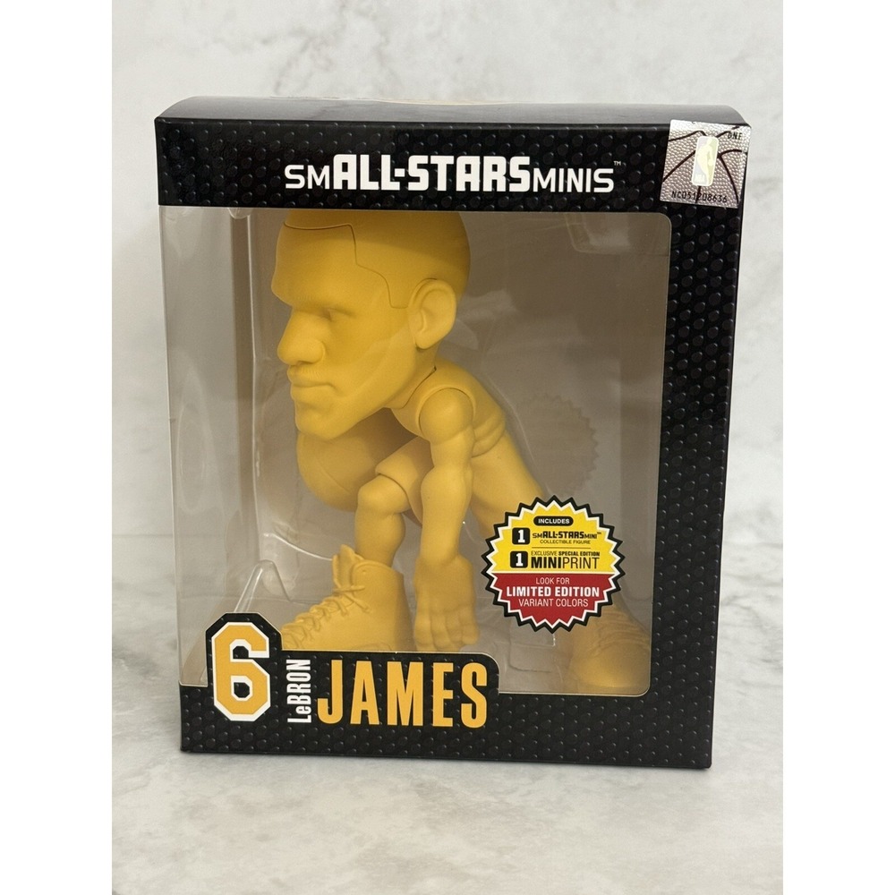 smAll-Stars Minis LeBron James 6-inch Figure Chase Variant Yellow Limited